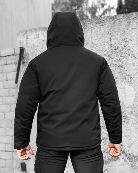 Тактикалық қысқы күрте BEZET Sturm қара