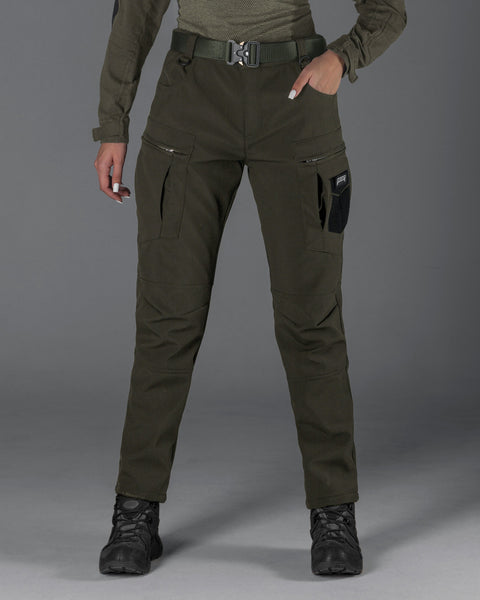 Әйелдерге арналған қысқы тактикалық жүк шалбар Softshell BEZET Echelon Khaki