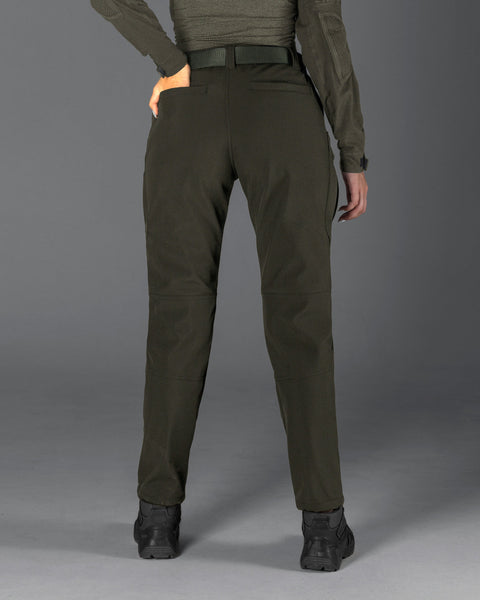 Әйелдерге арналған қысқы тактикалық жүк шалбар Softshell BEZET Echelon Khaki