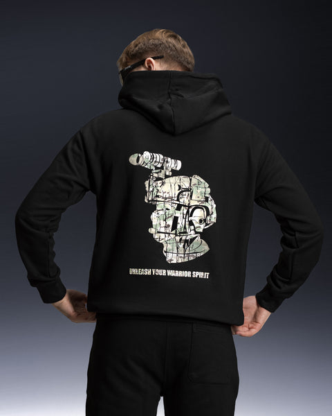 Худи BEZET Fighter черный