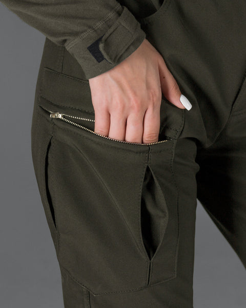 Әйелдерге арналған қысқы тактикалық жүк шалбар Softshell BEZET Echelon Khaki