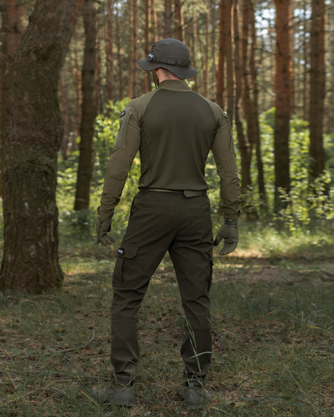 Рубашка тактическая мужская BEZET Combat хаки