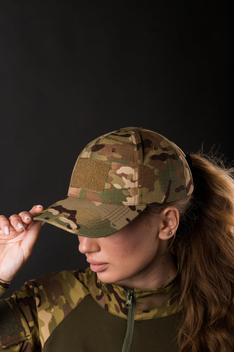 DAMSKA CZAPKA TAKTYCZNA BEZET MILITARY KMUFLAŻ 