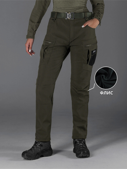 Әйелдерге арналған қысқы тактикалық жүк шалбар Softshell BEZET Echelon Khaki