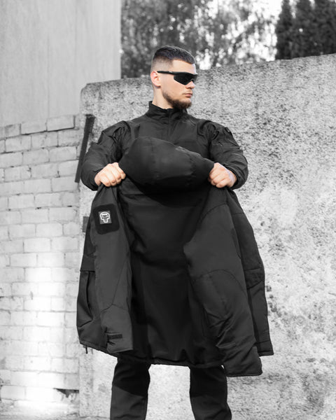 Тактикалық қысқы күрте BEZET Sturm қара