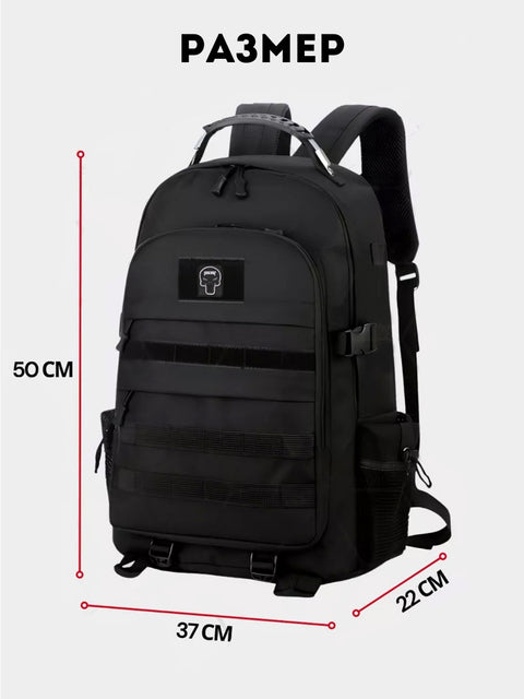 BEZET Commando қара тактикалық рюкзак