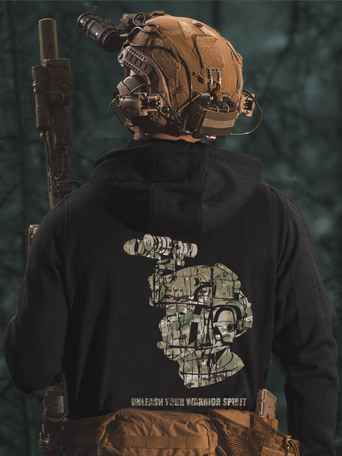 Худи BEZET Fighter черный