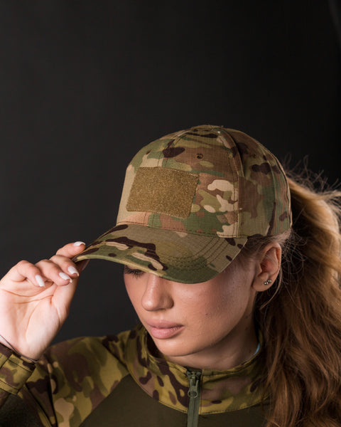 DAMSKA CZAPKA TAKTYCZNA BEZET MILITARY KMUFLAŻ 