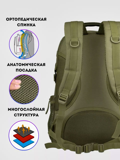 Тактикалық рюкзак BEZET Commando хаки