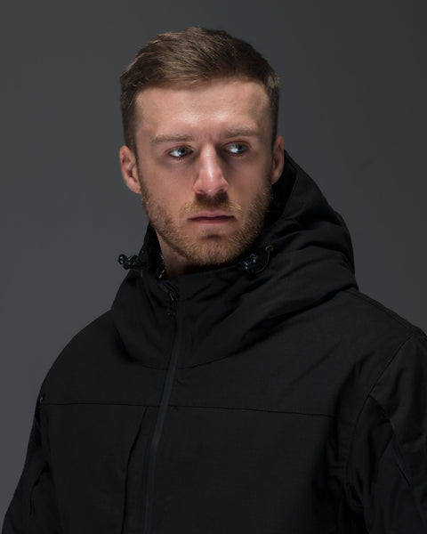 Тактикалық қысқы күрте BEZET Sturm қара