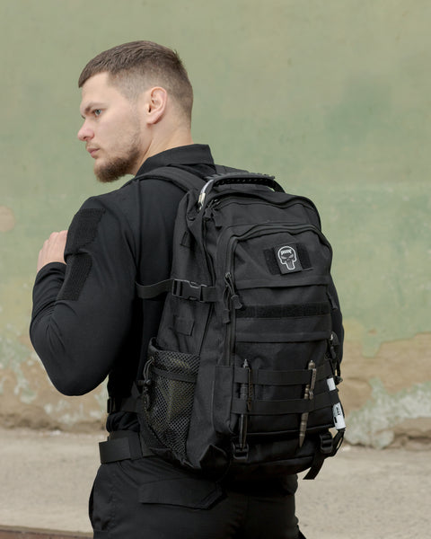 BEZET Commando қара тактикалық рюкзак