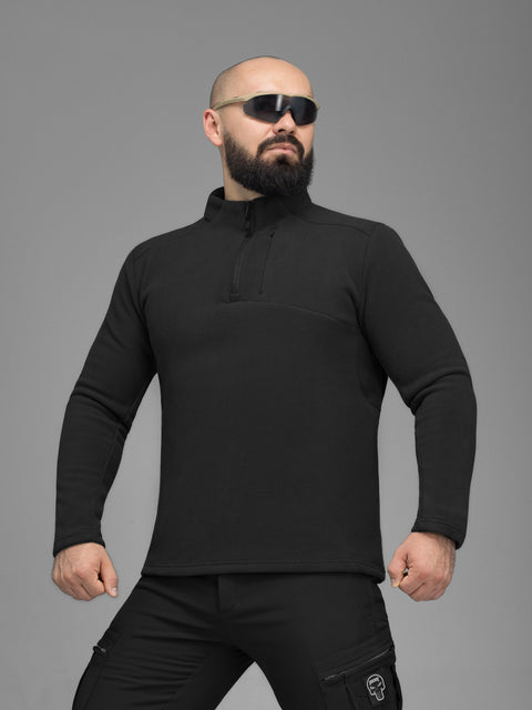 Кофта флисовая BEZET Frostline черная