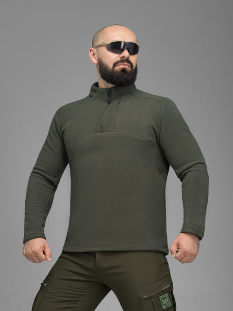 Кофта флисовая BEZET Frostline хаки