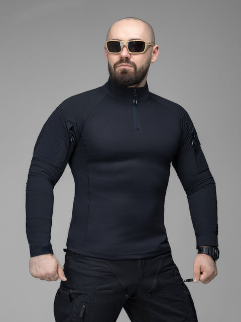 Рубашка тактическая мужская BEZET Combat синий