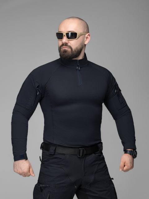 Рубашка тактическая мужская BEZET Combat синий