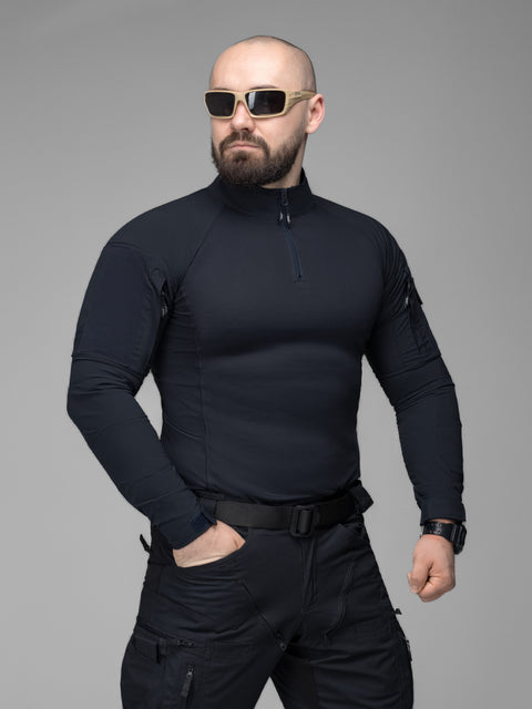 Рубашка тактическая мужская BEZET Combat синий