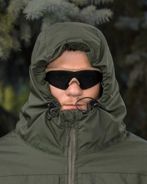 Тактикалық қысқы күрте BEZET Assault хаки