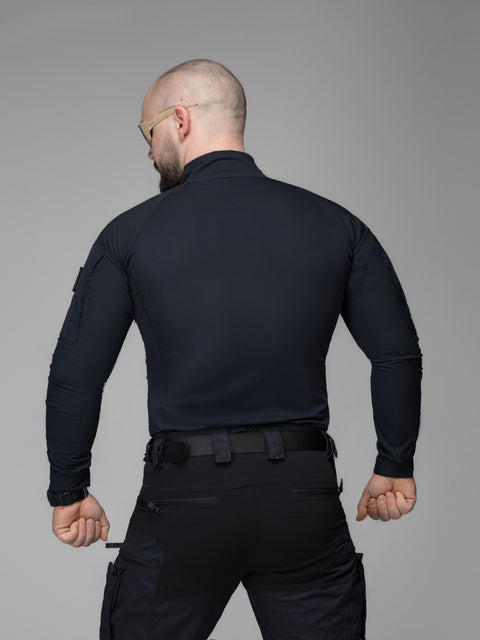 Рубашка тактическая мужская BEZET Combat синий