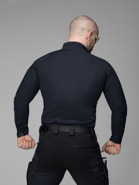 Рубашка тактическая мужская BEZET Combat синий