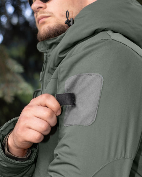 Тактикалық қысқы күрте BEZET Assault хаки