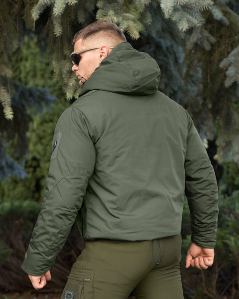 Тактикалық қысқы күрте BEZET Assault хаки