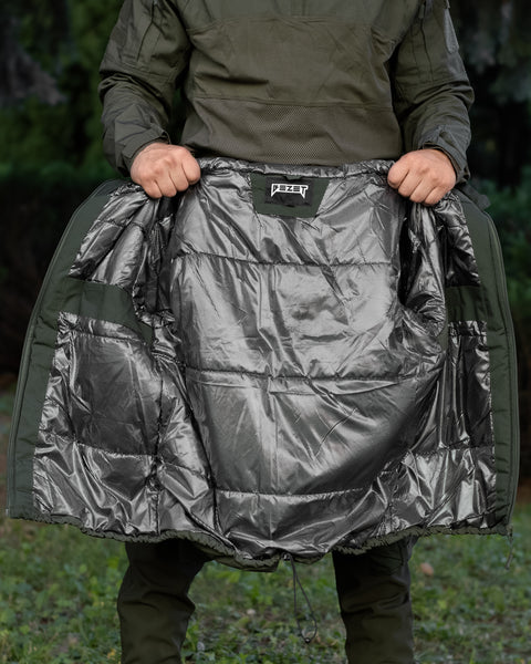 Тактикалық қысқы күрте BEZET Assault хаки