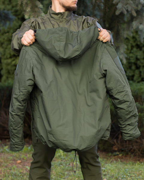 Тактикалық қысқы күрте BEZET Assault хаки