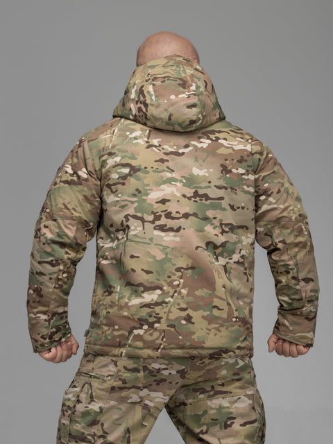 Куртка тактическая зимняя BEZET Штурм мультикам