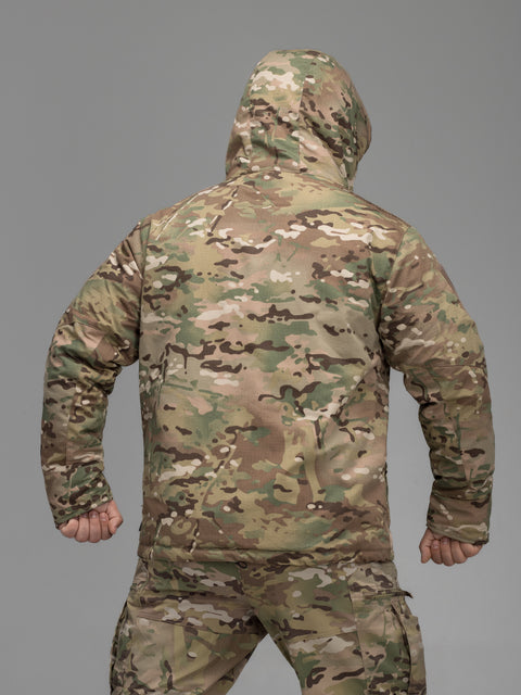 Куртка тактическая зимняя BEZET Штурм мультикам