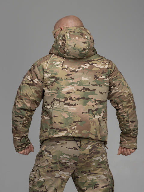 Куртка тактическая зимняя BEZET Штурм мультикам
