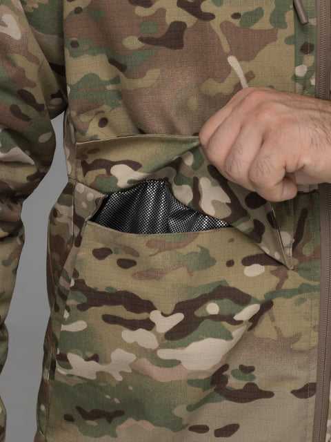 Куртка тактическая зимняя BEZET Штурм мультикам