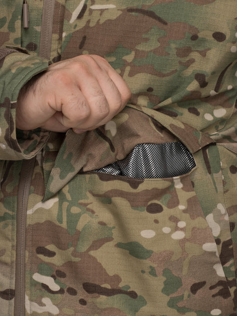 Куртка тактическая зимняя BEZET Штурм мультикам