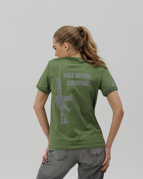 Футболка женская BEZET Commando хаки