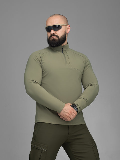 Кофта BEZET Active хаки