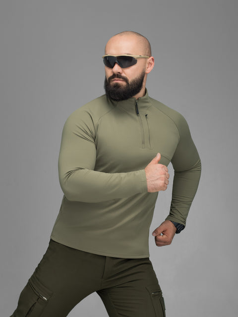 Кофта BEZET Active хаки