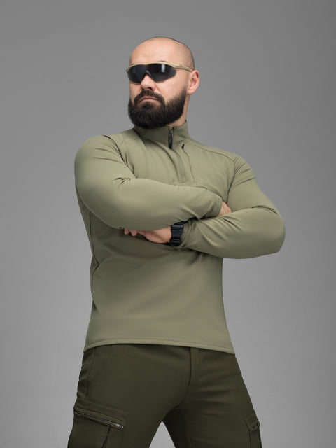 Кофта BEZET Active хаки