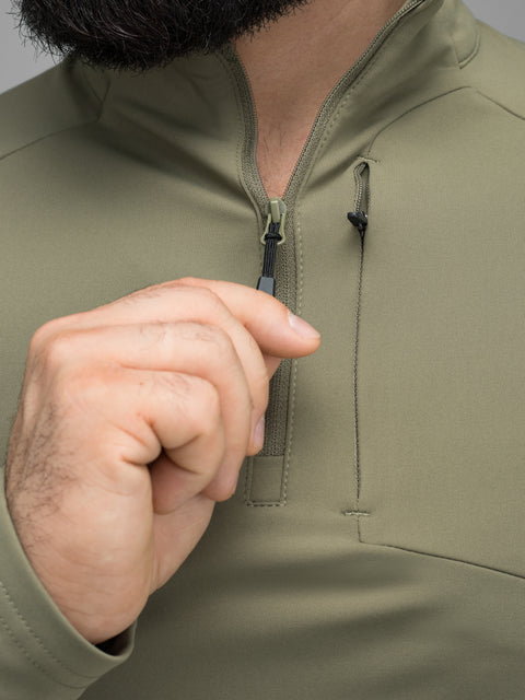 Кофта BEZET Active хаки