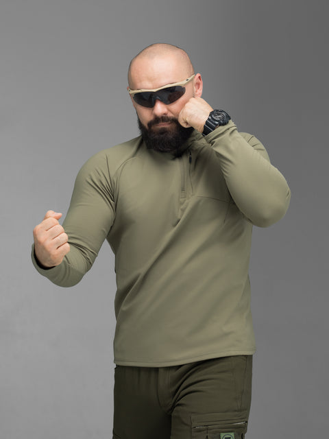 Кофта BEZET Active хаки