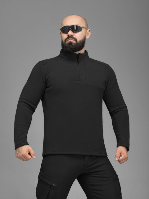 Кофта флисовая BEZET Frostline черная