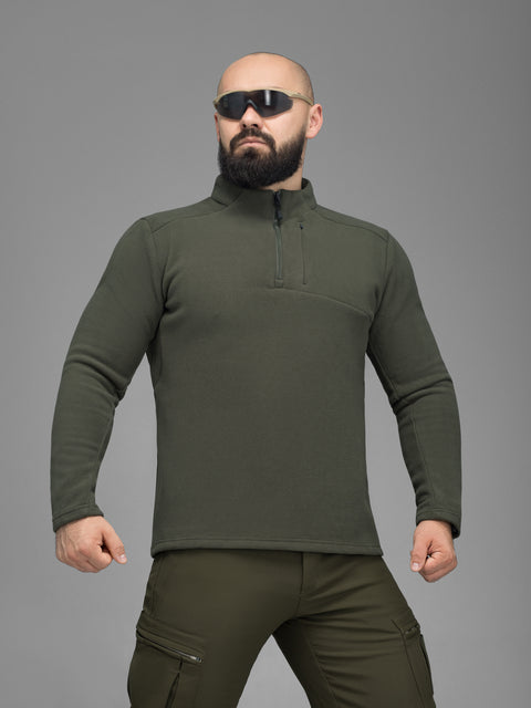 Кофта флисовая BEZET Frostline хаки