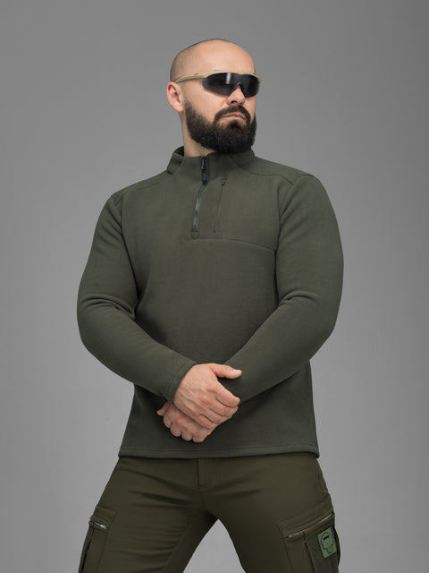 Кофта флисовая BEZET Frostline хаки