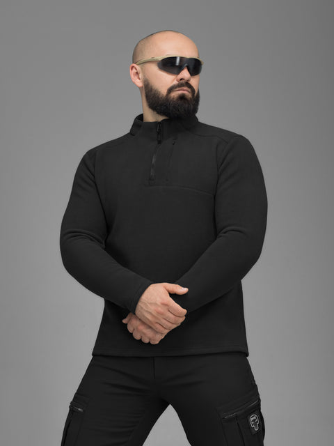 Кофта флисовая BEZET Frostline черная