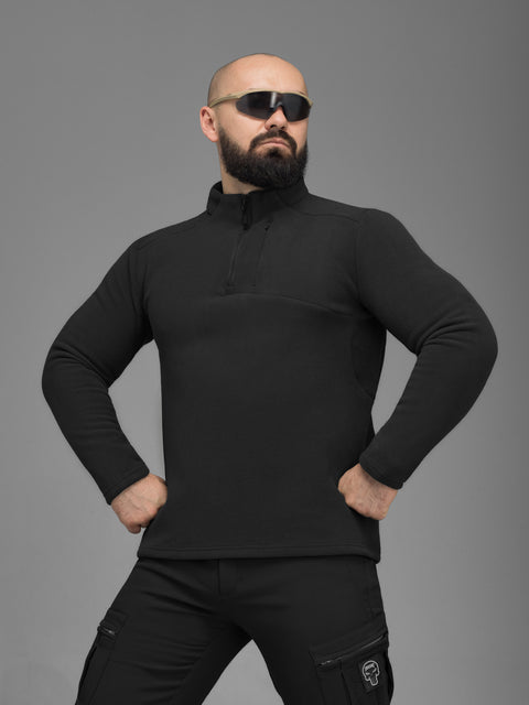 Кофта флисовая BEZET Frostline черная