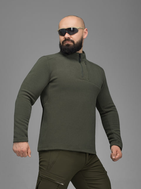 Кофта флисовая BEZET Frostline хаки