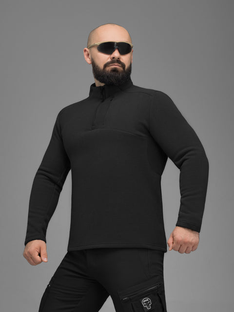 Кофта флисовая BEZET Frostline черная