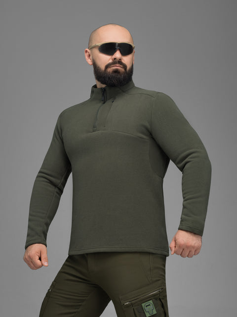 Кофта флисовая BEZET Frostline хаки