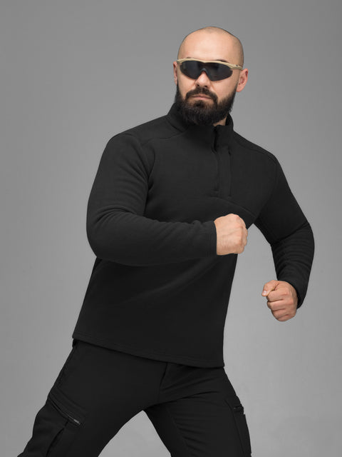 Кофта флисовая BEZET Frostline черная