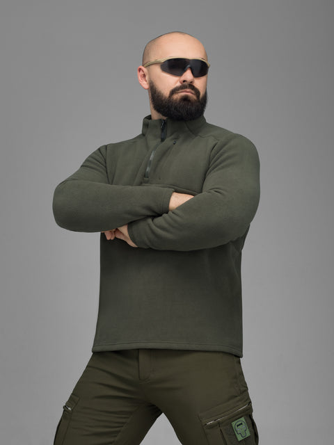 Кофта флисовая BEZET Frostline хаки