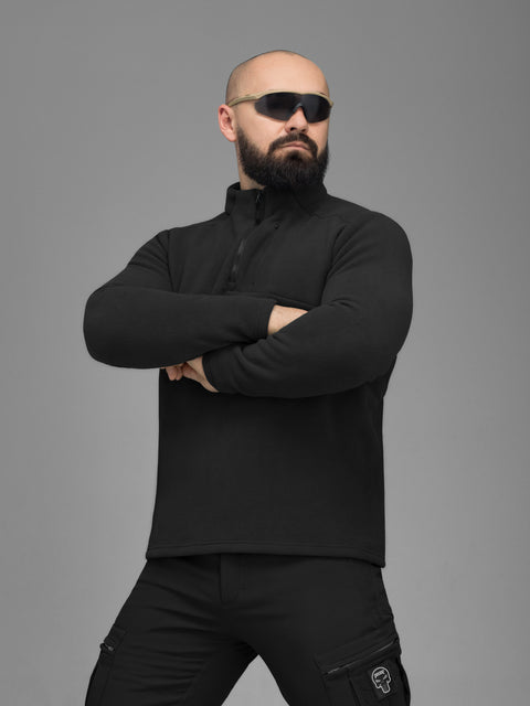 Кофта флисовая BEZET Frostline черная