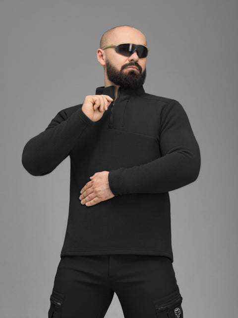 Кофта флисовая BEZET Frostline черная